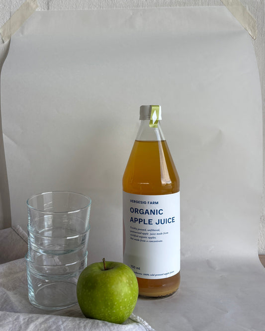 Organic Apple Juice Pasteurised 750ml